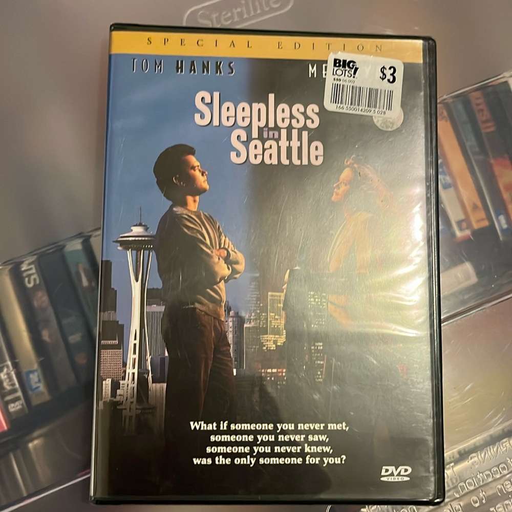 Sleepless in Seattle dvd *free with purchase
